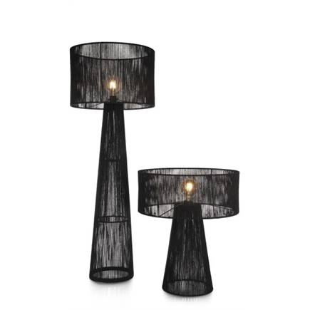 Coco Maison Tali 1*E27 H120cm Zwart
